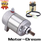 Starter & Relay Solenoid for Honda TRX350FE TRX350FM (2000–2006)