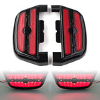 Passenger Footboard Floorboard Cover LED Light for Harley Touring Road King (2014–2023)