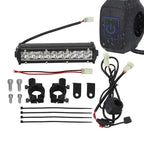 Plug-N-Play LED Headlight Light Bar & Switch Kit for Yamaha TTR110E (2008–2021)