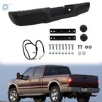 Rear Step Bumper for Ford F250 F350 F450 Super Duty (2008–2016) Black Steel