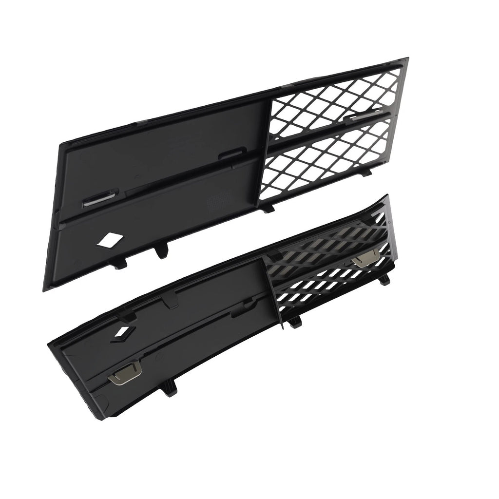 Pair Front Bumper Fog Lamp Grille Cover for BMW F10 F11 528i 535i 550i (2011–2013)