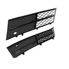 Pair Front Bumper Fog Lamp Grille Cover for BMW F10 F11 528i 535i 550i (2011–2013)