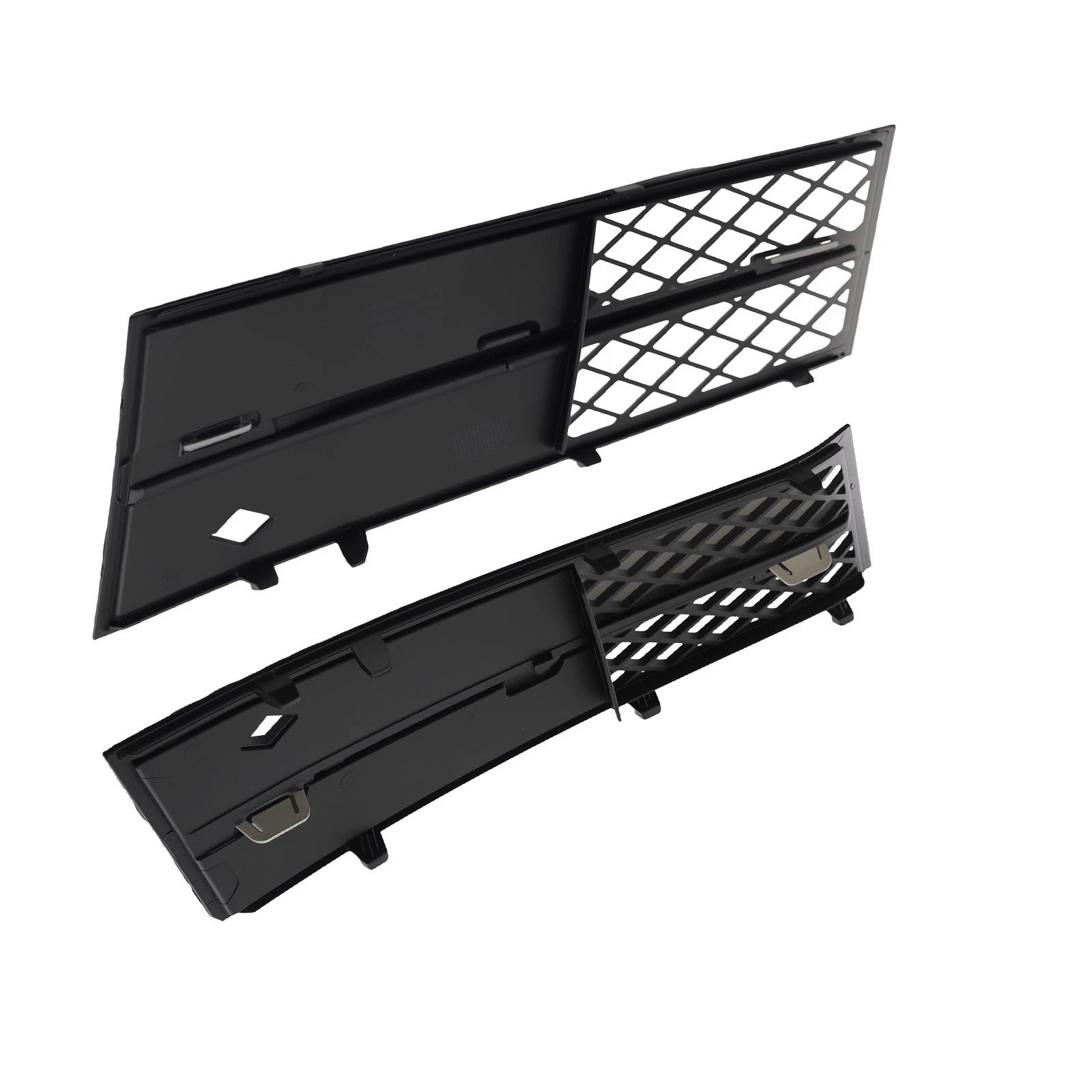 Pair Front Bumper Fog Lamp Grille Cover for BMW F10 F11 528i 535i 550i (2011–2013)
