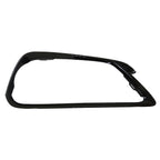 Replacement Black Painted Polypropylene Front Passenger Bumper Cover Molding