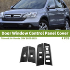 4Pcs Window Switch Bezel Cover for Honda CR-V (2023–2025)