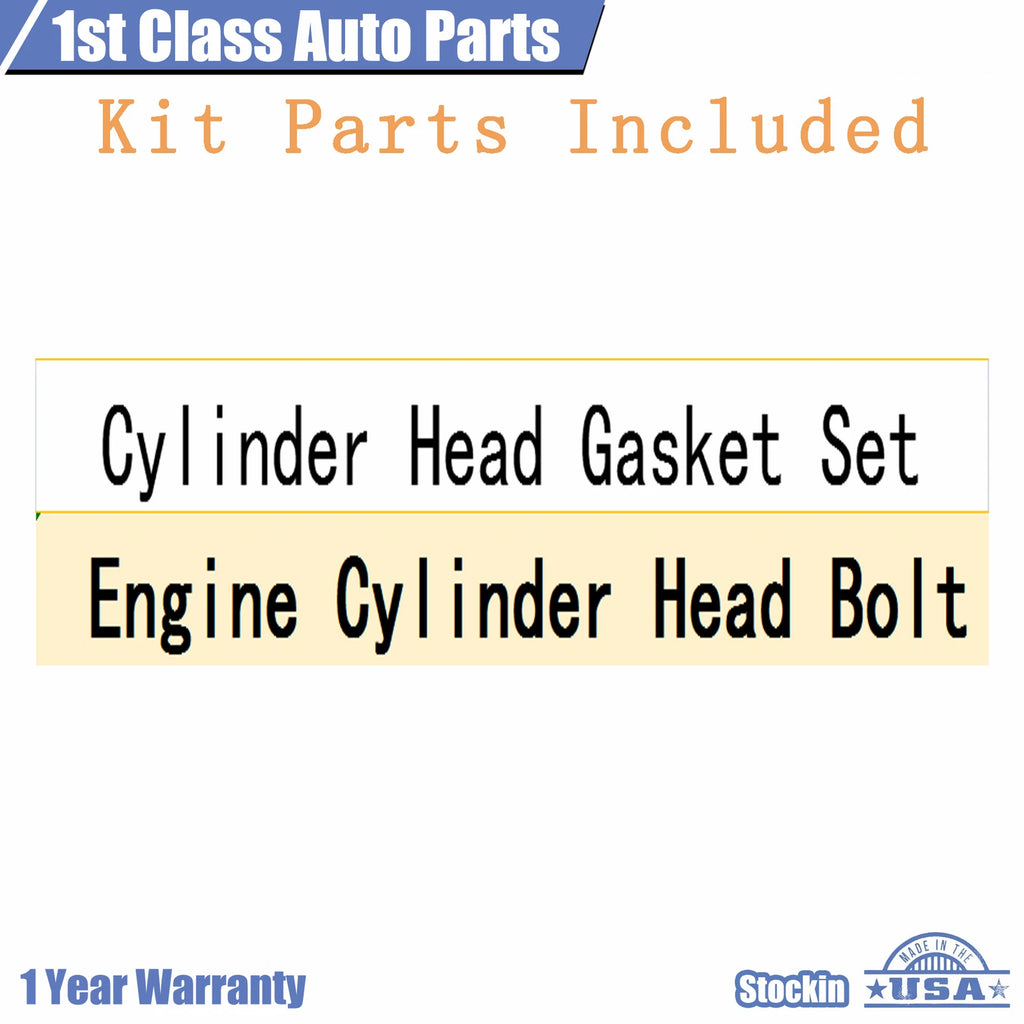 Cylinder Head Gasket Set with Bolts for Ford Edge (2011-2013)