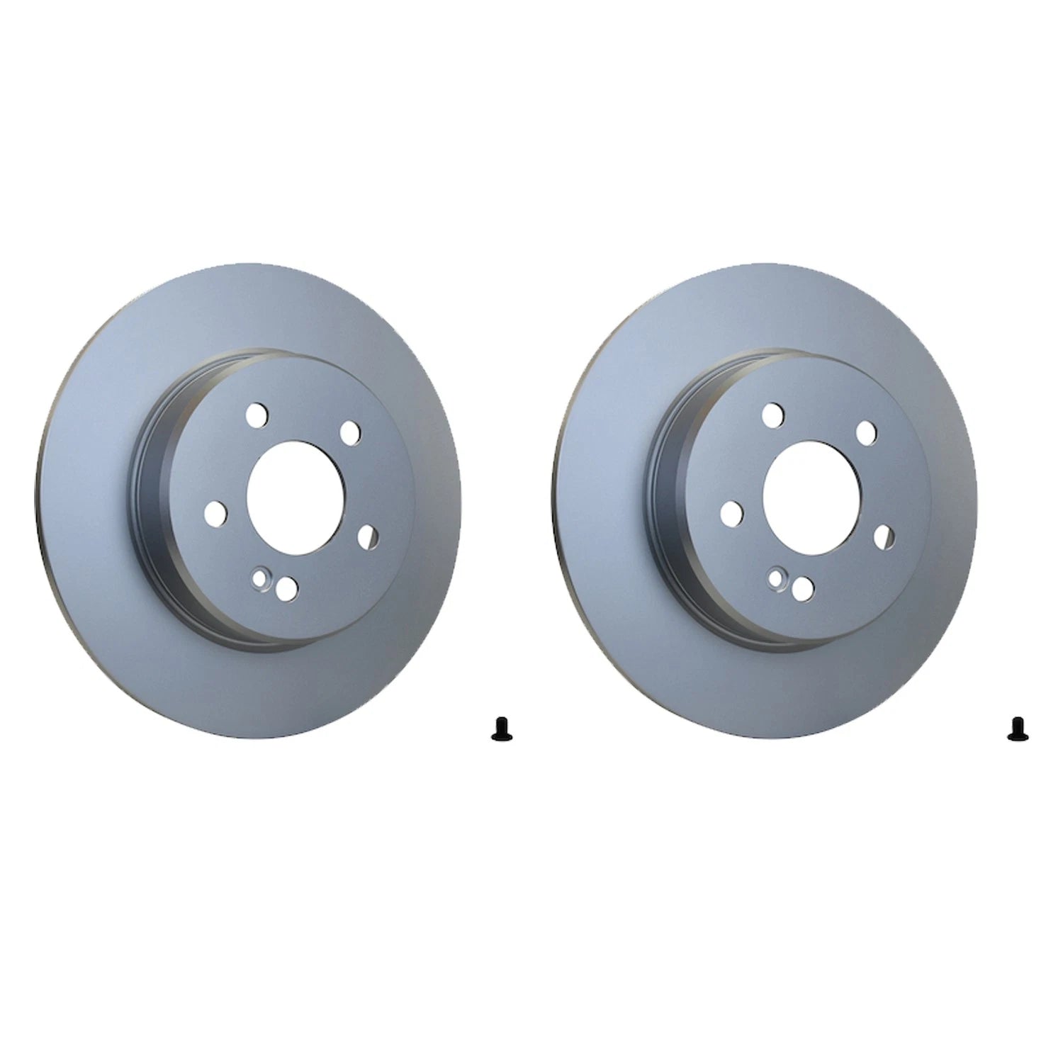 2X Hella Rear Solid 300mm Disc Brake Rotors for W205 C300 (2017–2018)