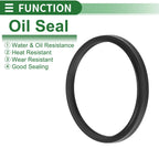 Set of 5 Oil Seal Rotary Shaft Seal NBR Rubber 65x73x5mm