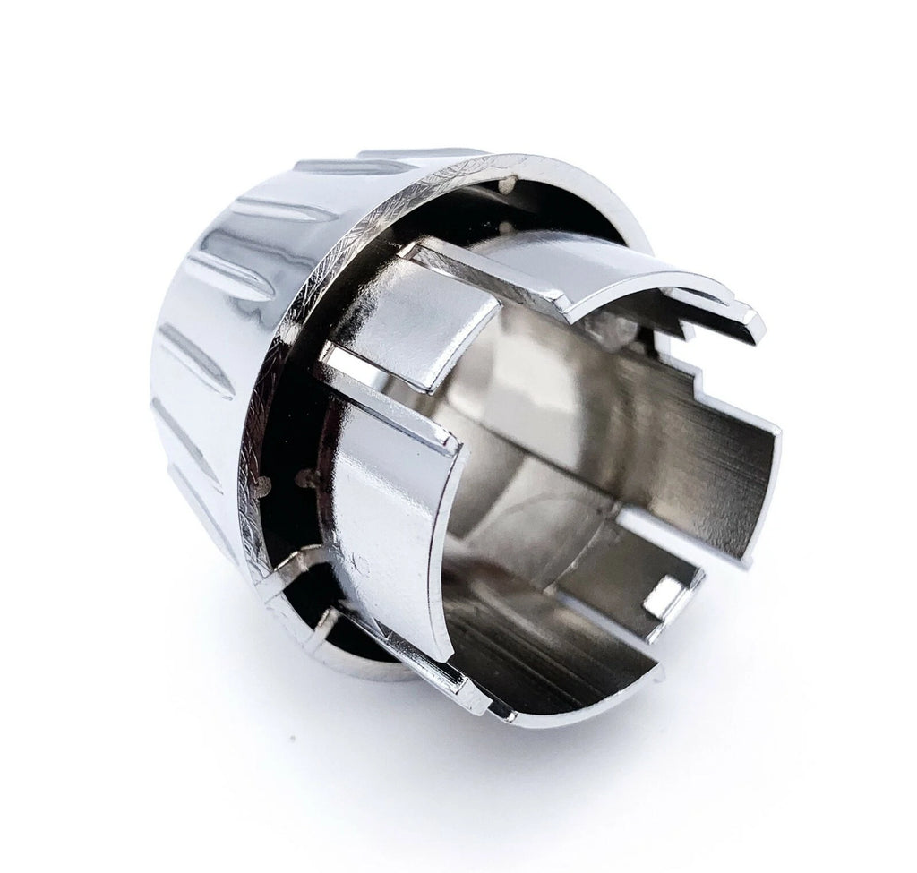 AC Heater Control Outer Knob Chrome Replacement for Kenworth W900 (2006+)