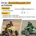 Rear Axle Shaft for Suzuki Quadsport Z400 (2003–2008) Kawasaki KFX400 (2003–2006)