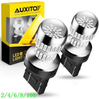 Set of 2 Red LED Brake Tail Light Turn Signal Bulbs for Various Models