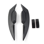 Fairing Winglets Side Siler Deflector Air Wing Kit Universal Pair Black