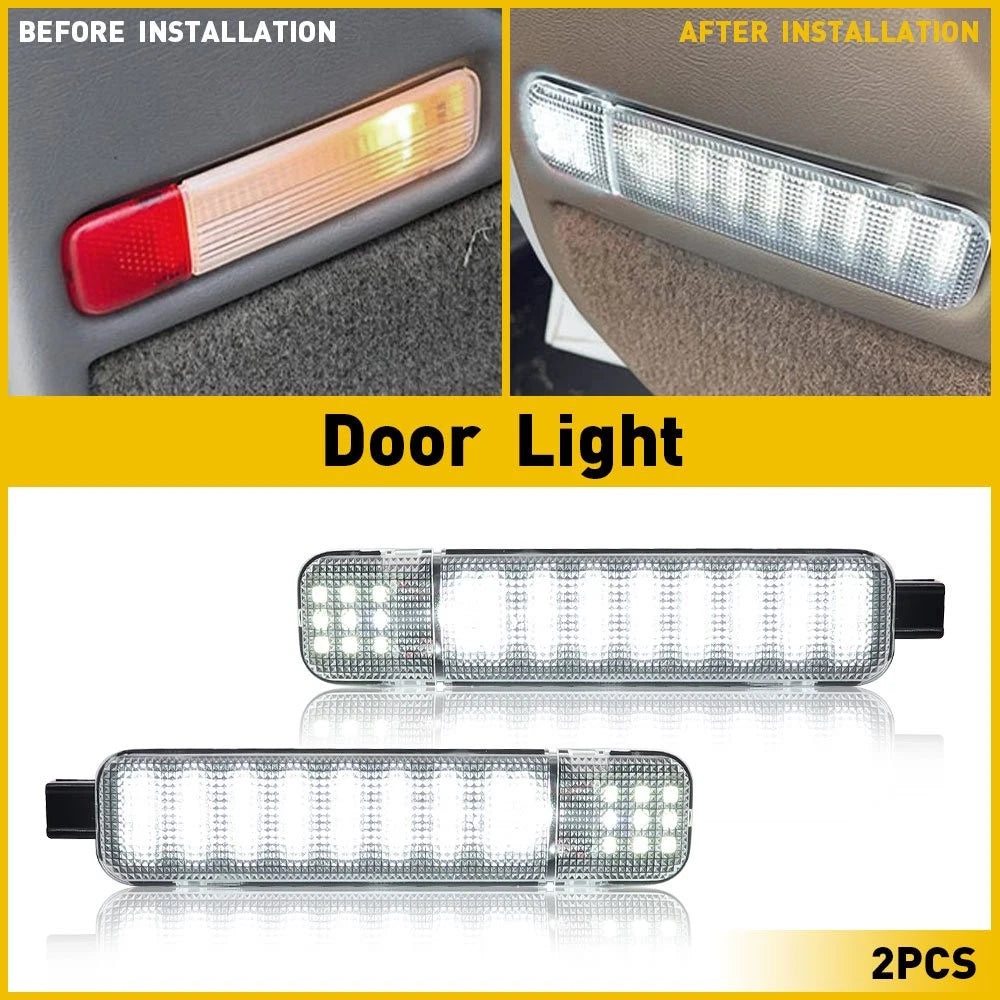 LED Courtesy Door Light for Chevy C/K Silverado Suburban Tahoe Sierra Yukon (H)