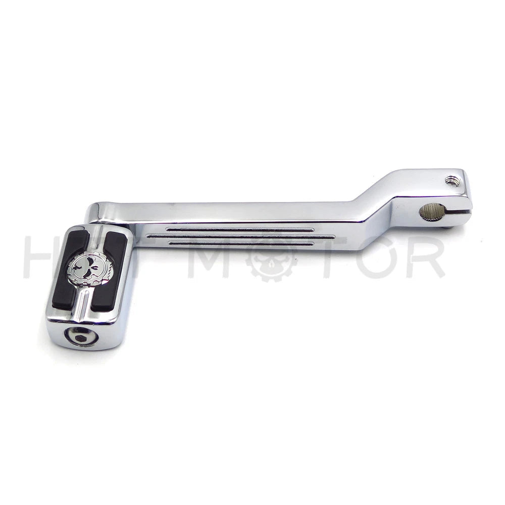 Chrome Billet Slotted Toe Shift Lever Arm for Harley Big Twin (1986–2016)