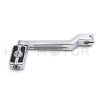 Chrome Billet Slotted Toe Shift Lever Arm for Harley Big Twin (1986–2016)