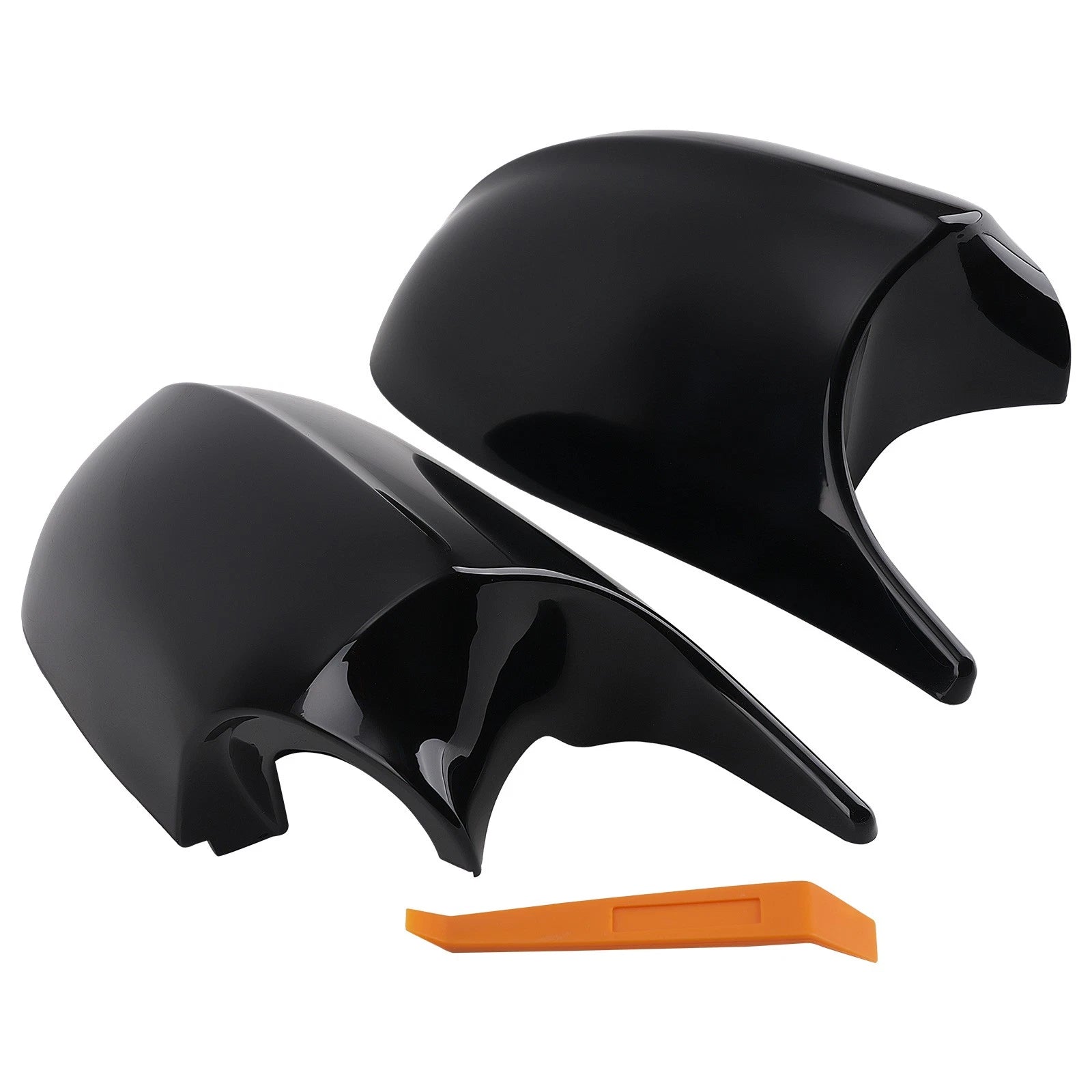Set of 2 Side Mirror Cover Caps for BMW E92 E93 E81 E82 (2010–2013) 51167205291 Black