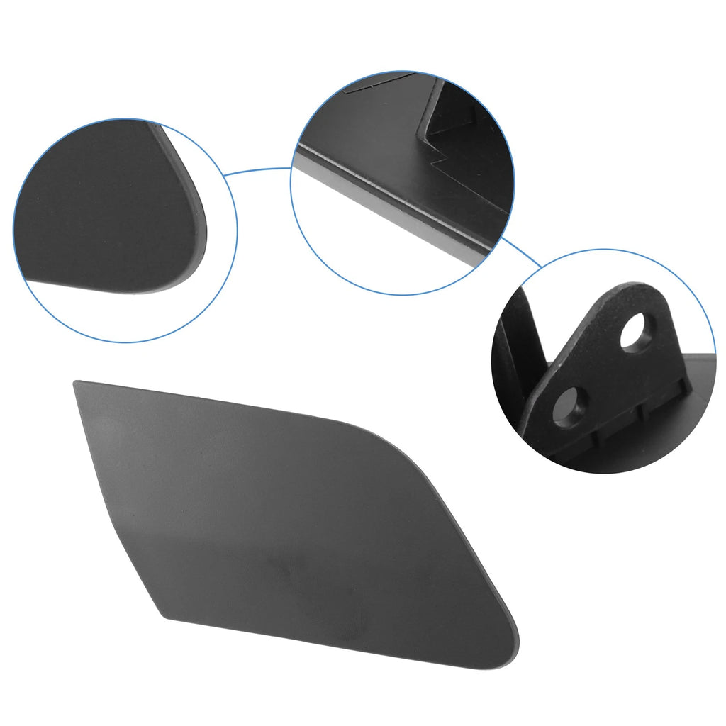1 Pair Front Bumper Headlight Washer Nozzle Cover Cap for VW Jetta (2006–2010)