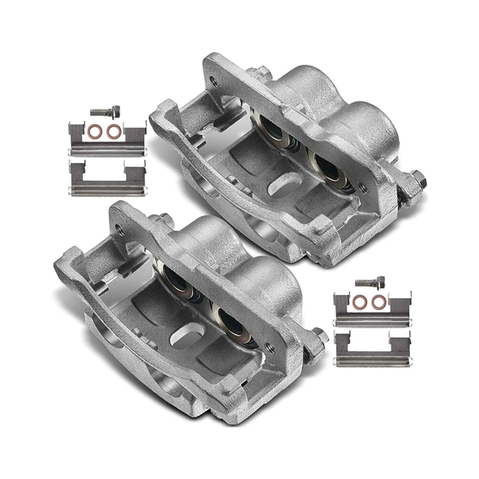 Pair Disc Brake Calipers for Cadillac Chevrolet Silverado Tahoe Hummer H2 (1999–2009)