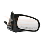 Right Side Mirror for Honda Civic Coupe 1996–2000 (Non-Folding, Manual, Black)