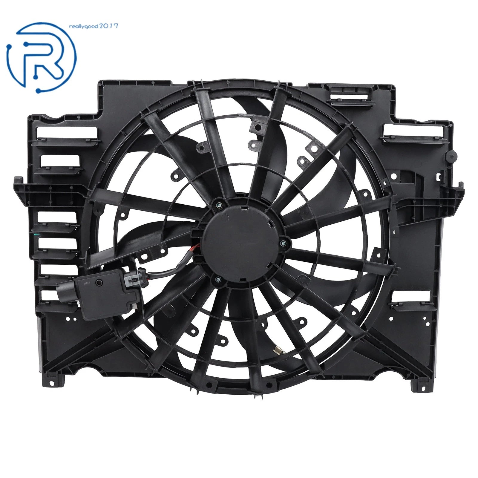 Radiator Cooling Fan Assembly for Jaguar XE XF (2016-2019)