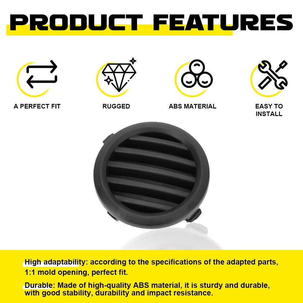 Front Left Fog Light Hole Cover Bezel for Subaru Forester (2009–2013)