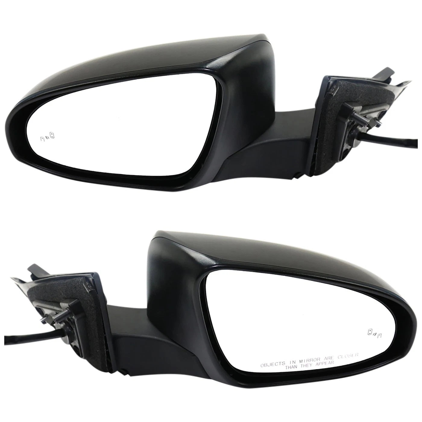 Set of 2 Heated Mirrors for Toyota Camry (2016–2017)
