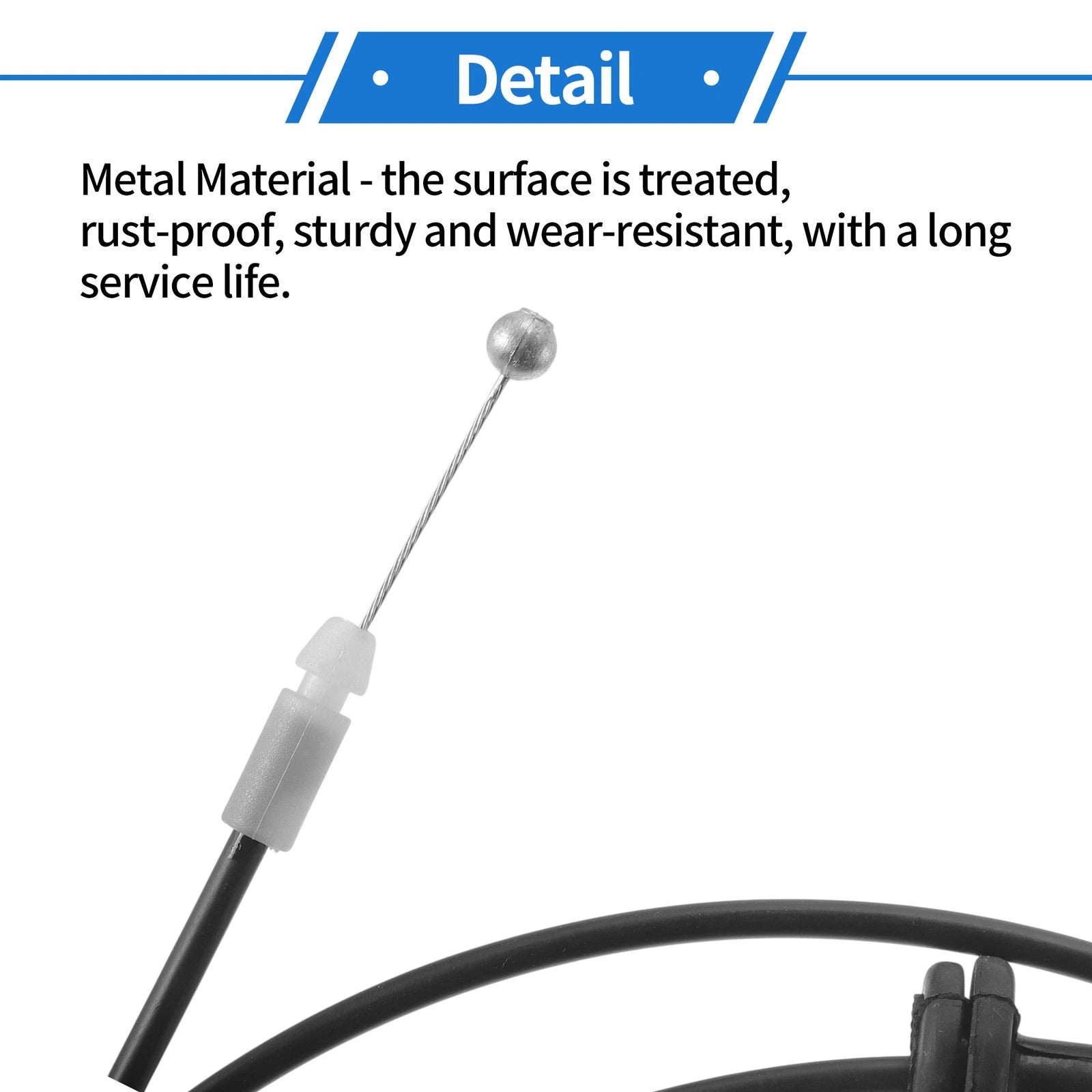 Hood Latch Release Cable for Honda Jazz (Fit) 2008 No. 74130SELP11
