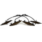Set of 4 Smoked Amber LED DRL Driving Lights for Toyota 4Runner (2014–2021)