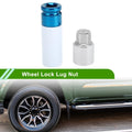 Set of 4 Wheel Lock Lug Nut Anti-theft Key Socket Type C for Toyota