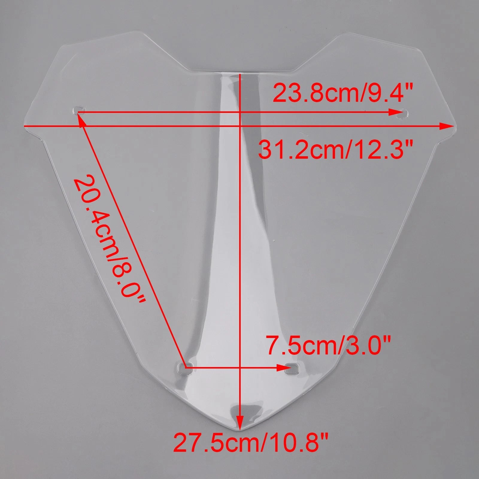 Windshield for Yamaha X-Max 300 (2023–2024) Clear