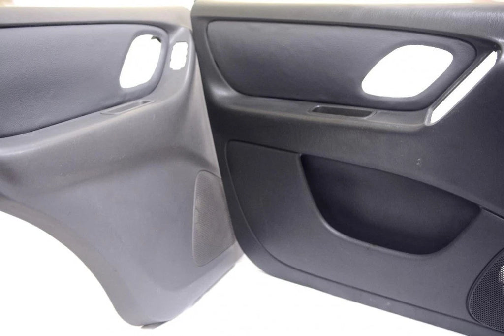 Set of 4 Door Panel Leather Covers for Ford Escape (2001–2007) Gray