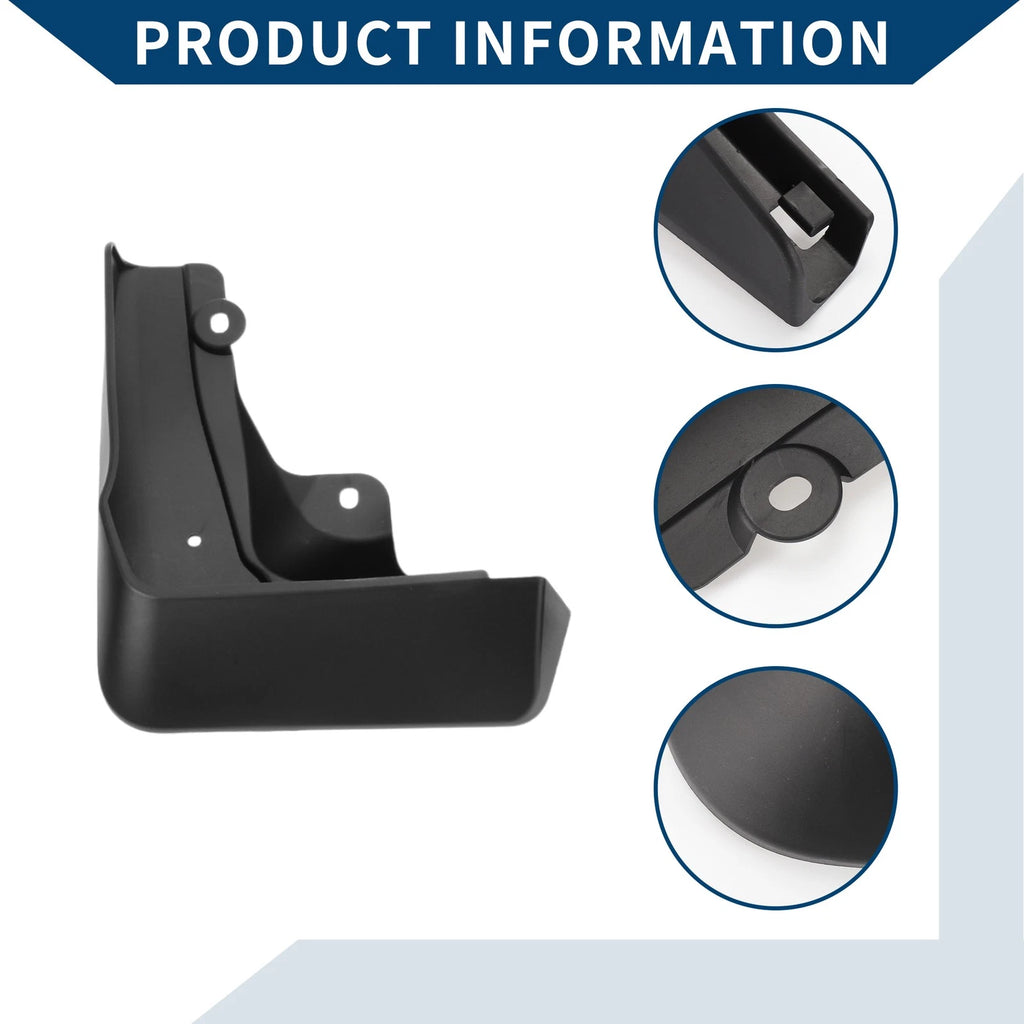 Set of 4 Mud Flaps Splash Guards for Honda Breeze (2023–2024)