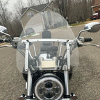 18" x 16" Clear Windshield for Harley, Honda, Suzuki, Yamaha, Kawasaki