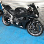 Matte Black Fairing Kit for Honda CBR600RR (2007–2008)
