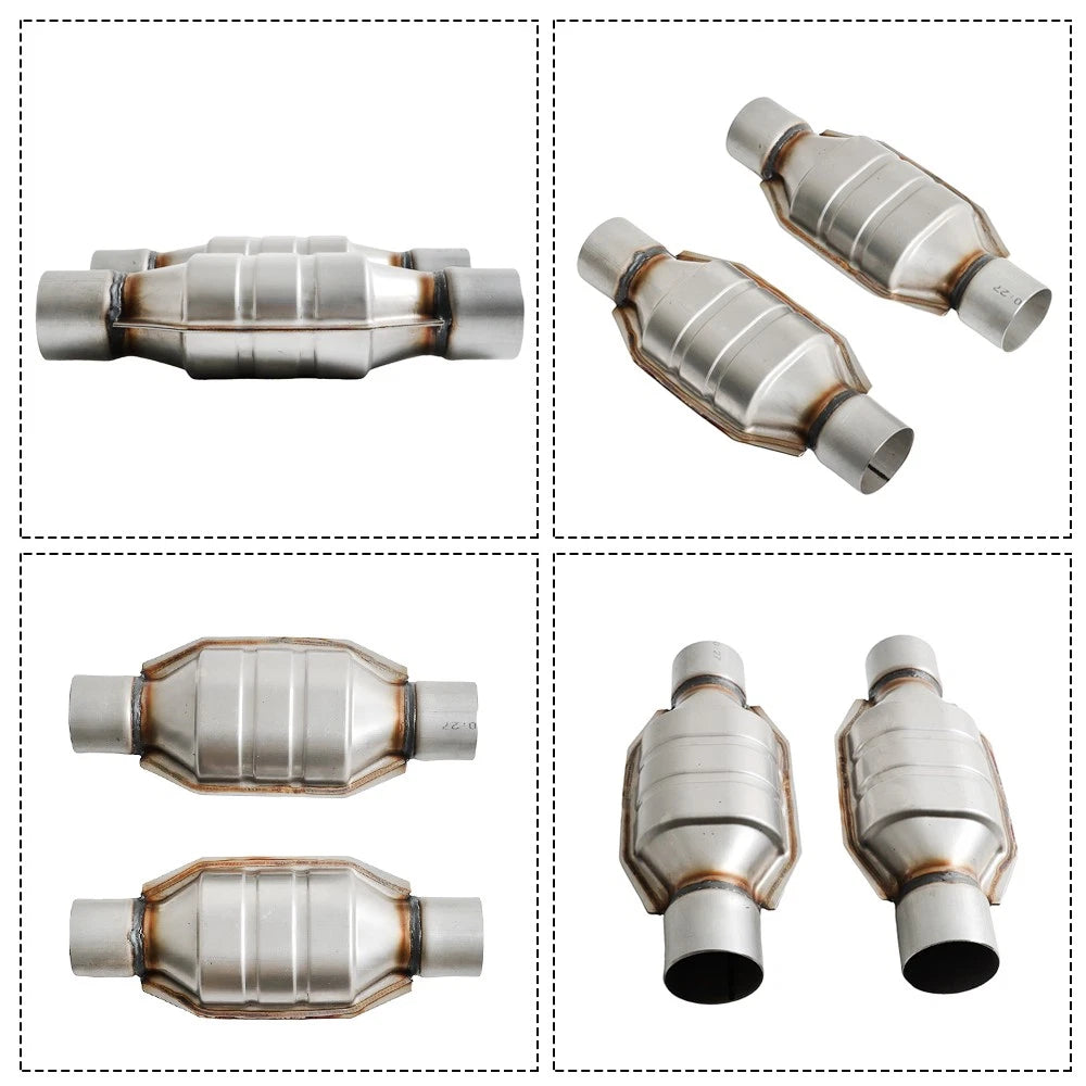 2X 2.5" Universal Catalytic Converter for Chevy Silverado 1500 (YYYY–YYYY)