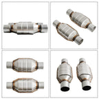 2X 2.5" Universal Catalytic Converter for Chevy Silverado 1500 (YYYY–YYYY)