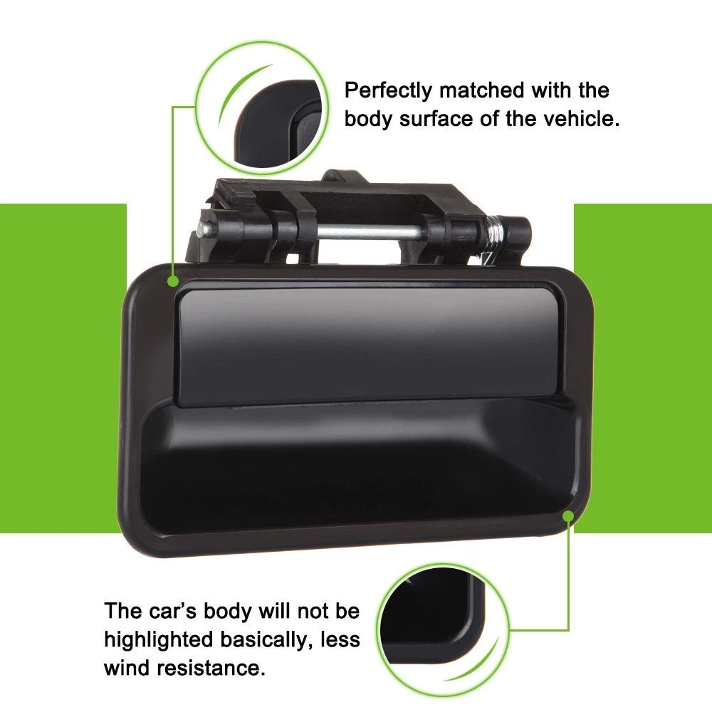 1Pc Black Exterior Rear Right Side Door Handle for Pontiac Swift (1989–1994)