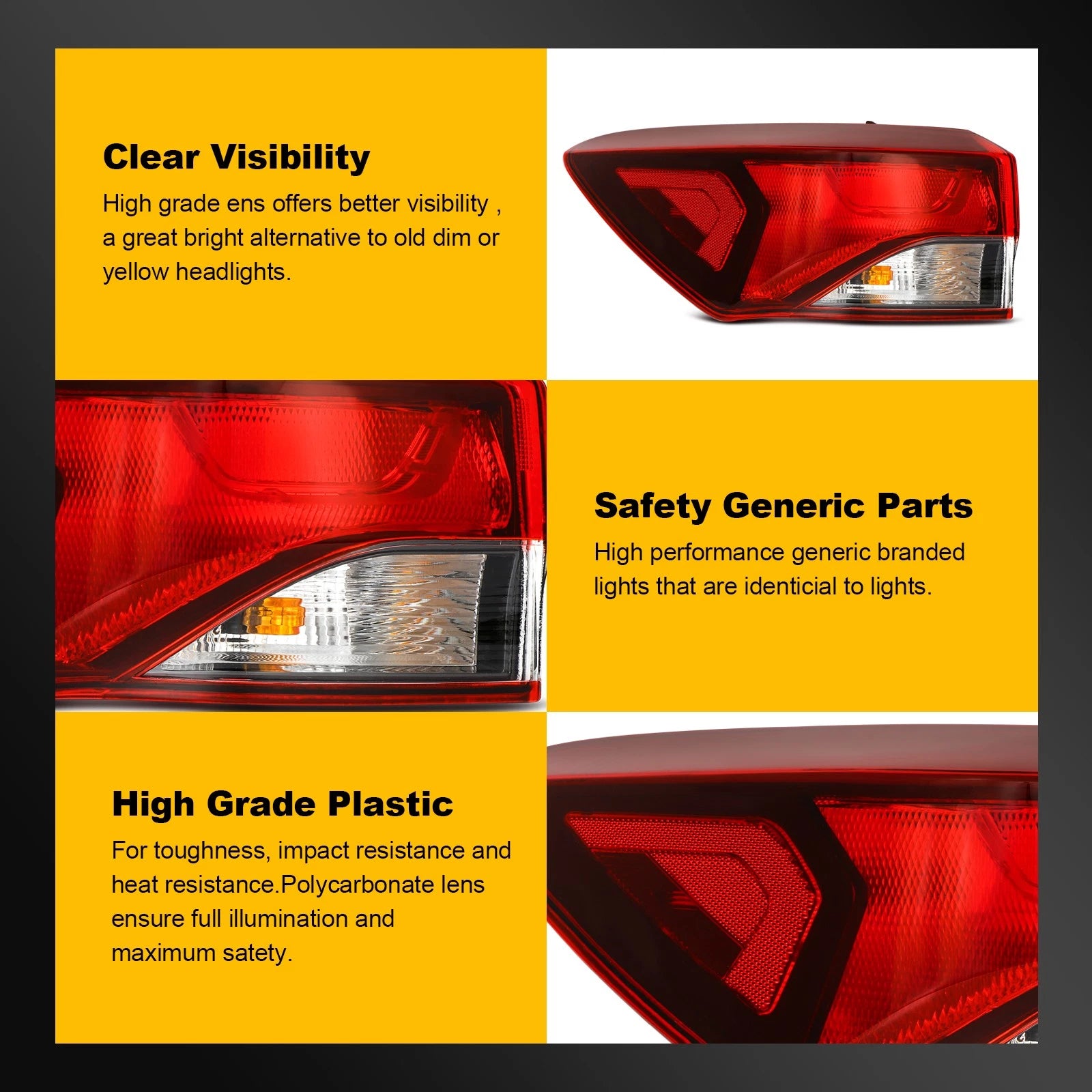 Outer Left Tail Light Assembly for Chevrolet Trailblazer (2021–2025)