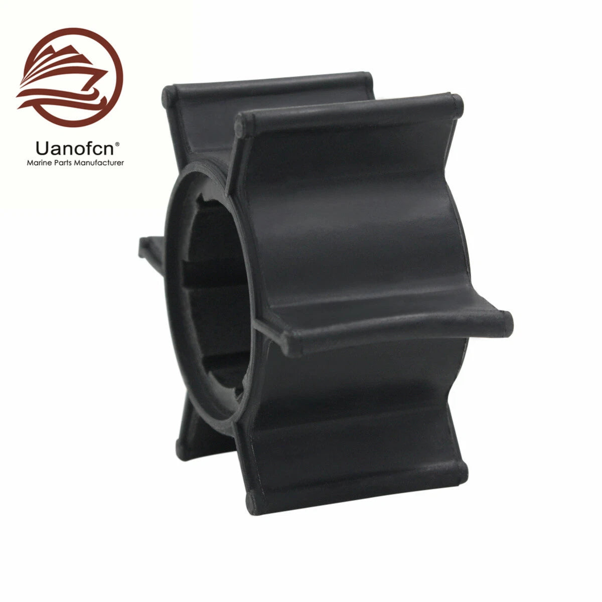 Water Pump Impeller for Yamaha 6hp 8hp (2 Stroke 655-44352-09, 6A/P165/8A)