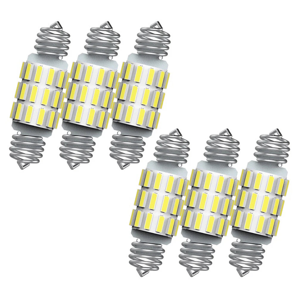 Set of 2 AUXITO 31MM Festoon LED Interior Map Light 6500K DE3425 DE3021 DE3175