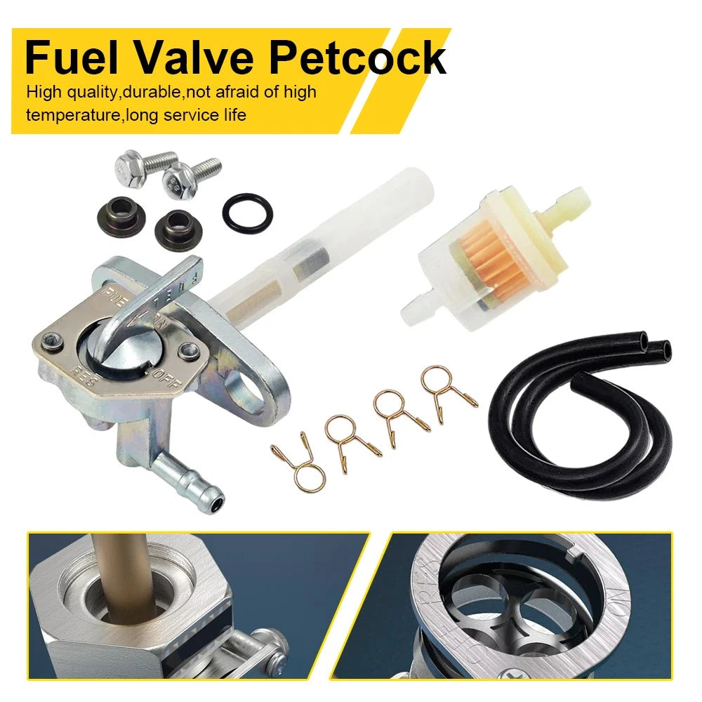 Fuel Petcock Gas Valve for Honda XR/CRF 50 70 80 100 150 230 (2000–2023)