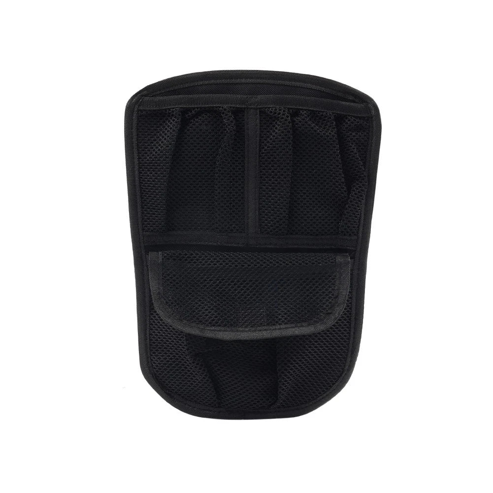 Black Glove Box Lid Organizer 3 Mesh Pocket for Can Am Ryker (2019–2024)
