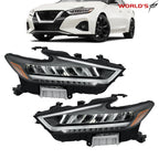 Set of 2 LED Headlight Assemblies for Nissan Maxima (2022–2023)