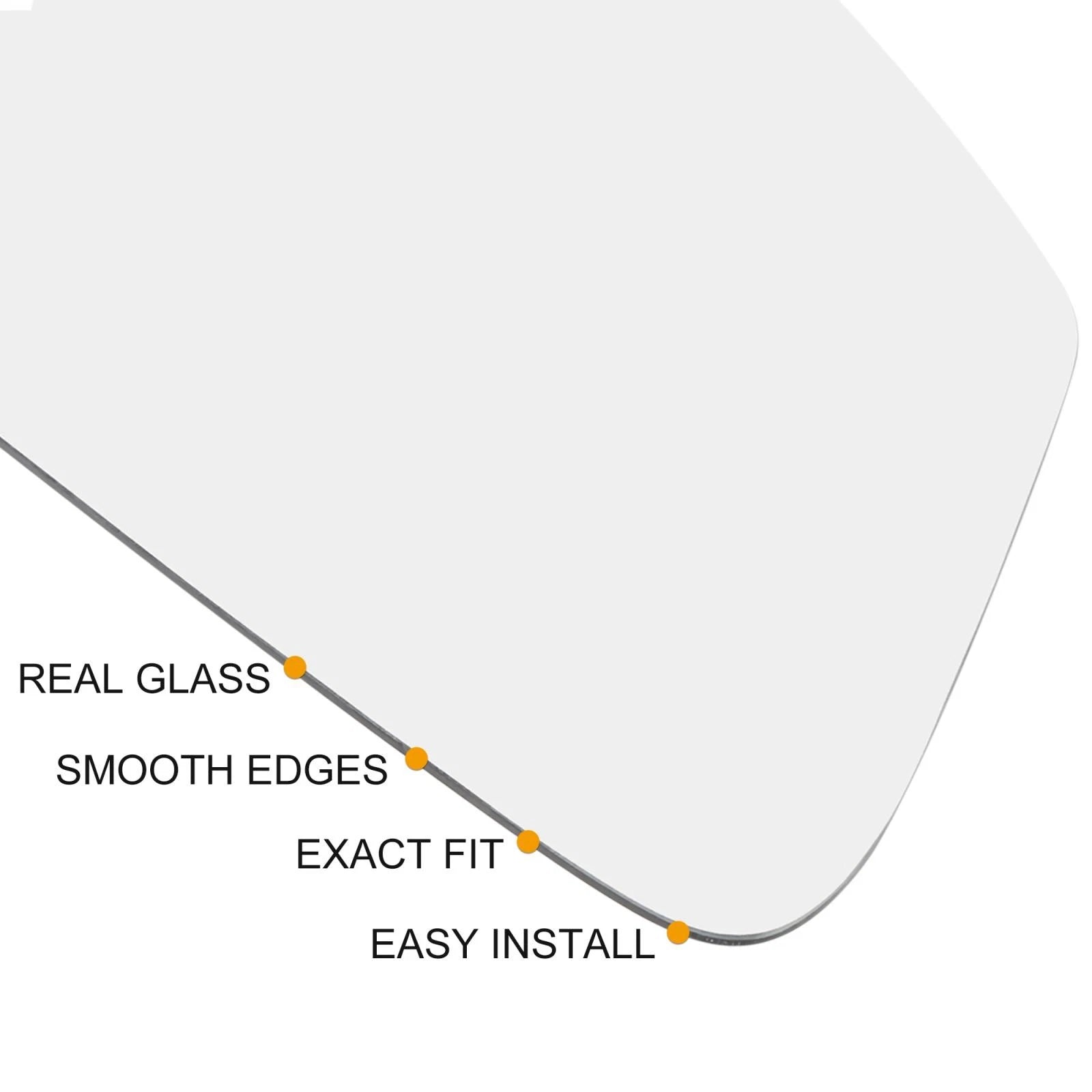 Left Side Mirror Glass with Backing Plate 71743613 for Suzuki SX4 (2007–2014)