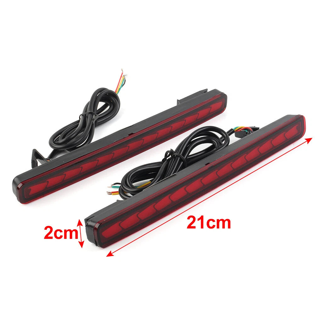Rear Bumper Fog Lamp Brake Light Dynamic Turn Signal for Honda HR-V (2022–2023)