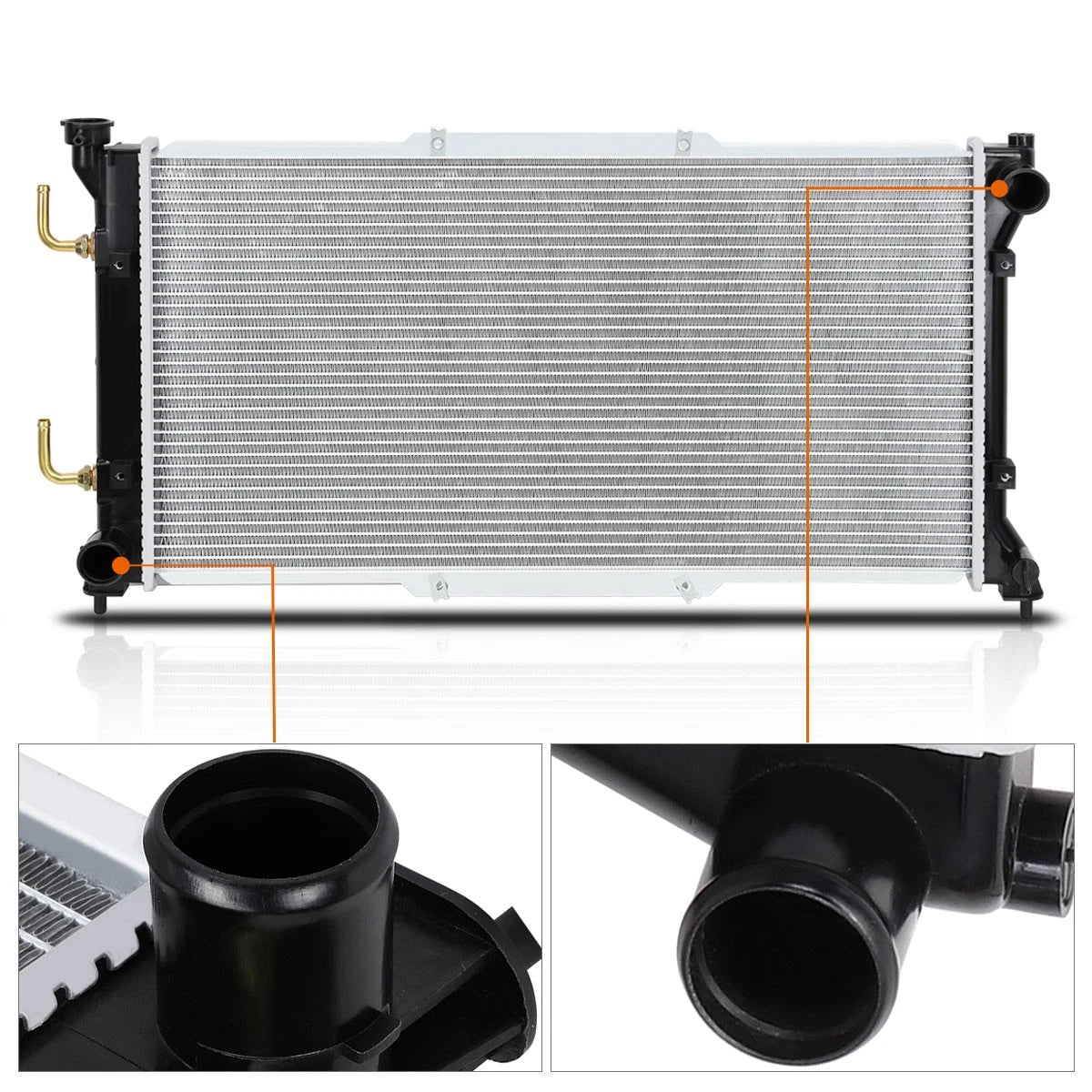 Aluminum Core Radiator for Subaru Legacy (1995–1999) DPI-1839
