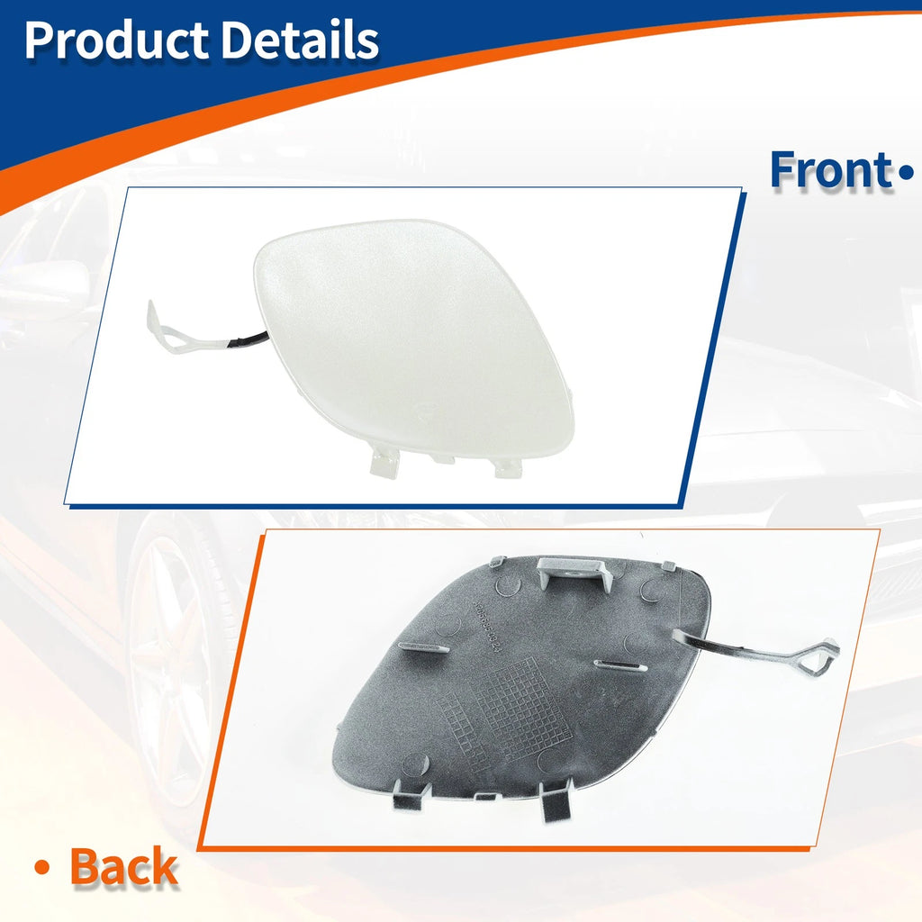 Tow Hook Cover for Mercedes-Benz (A2058850024) (Diamond White)