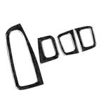 4 Pcs Window Switch Panel Trim for Benz C Class W205/S205 (2015-2021)