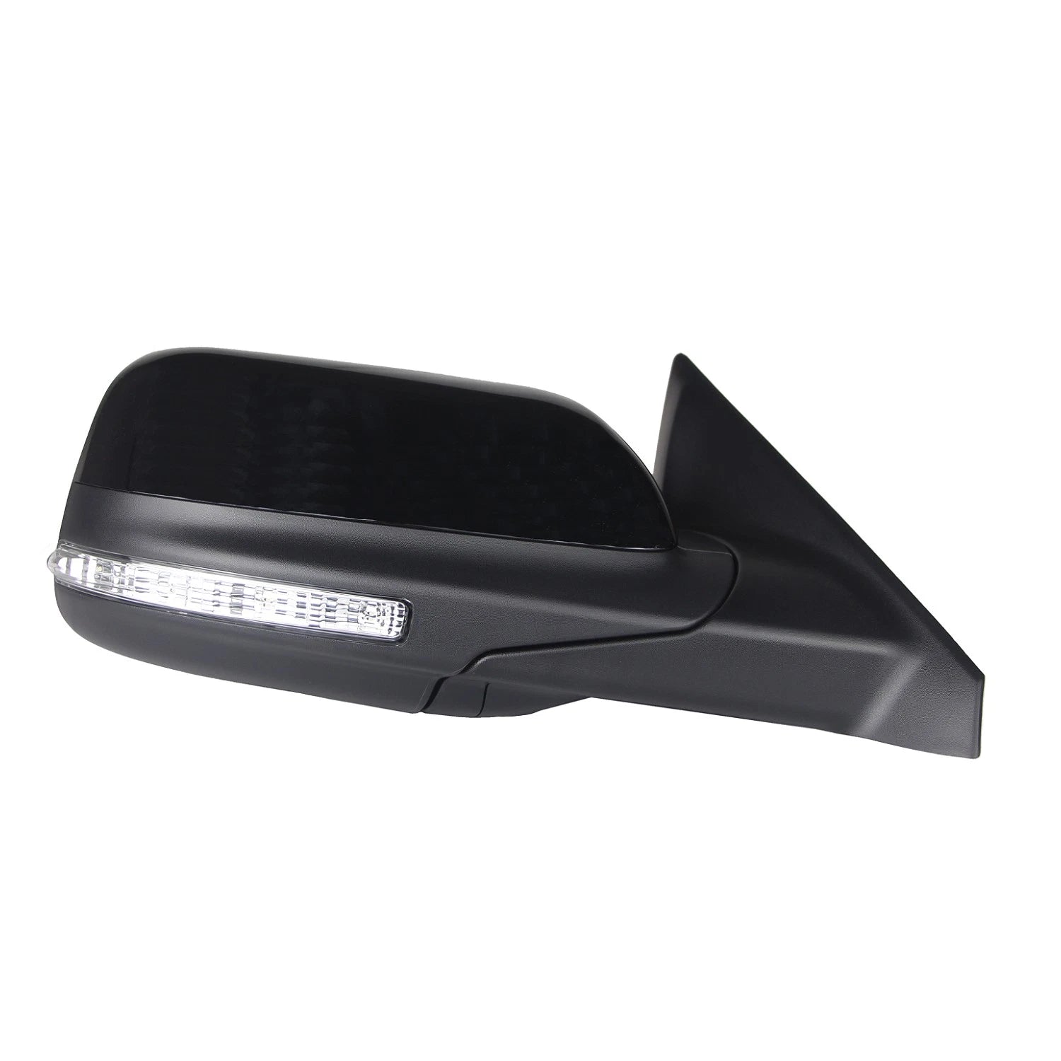 Black Passenger Power Door Mirror w/Heat/Memory/Turn Signal/Blind Spot Detection