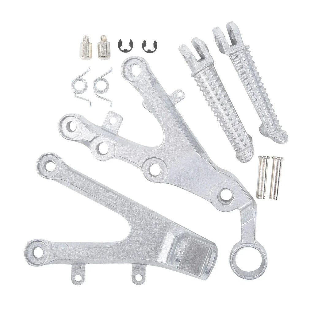 Driver & Passenger Footpegs Footrests Bracket for Yamaha YZF R6 (2006-2016)